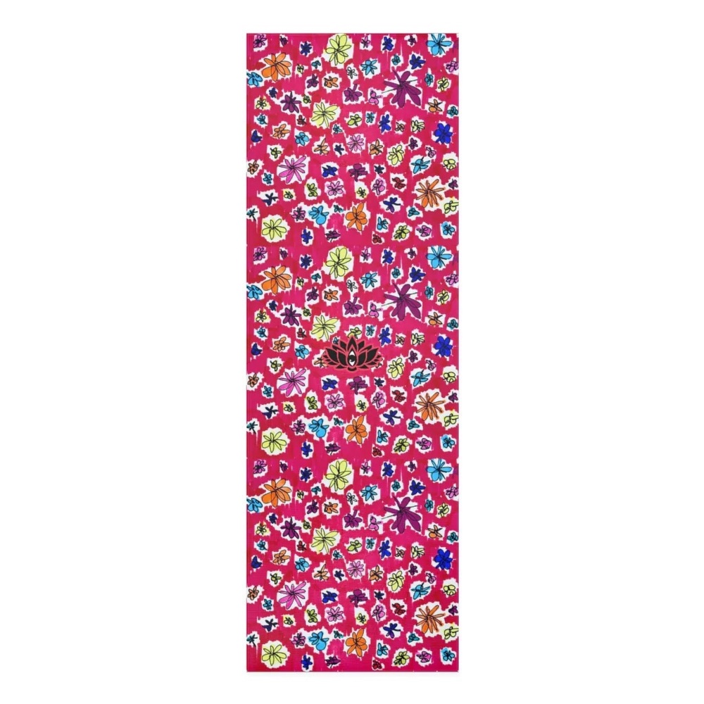 LFO Flower Print Yoga Mat